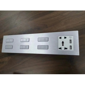 酒店客控系統按鍵三聯體開關